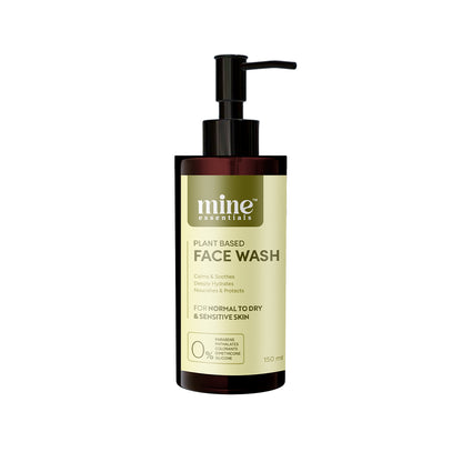 Face Wash - For Normal to Dry Skin 150ml- Calms and soothes the skin | Relieves redness and irritation | Hydration