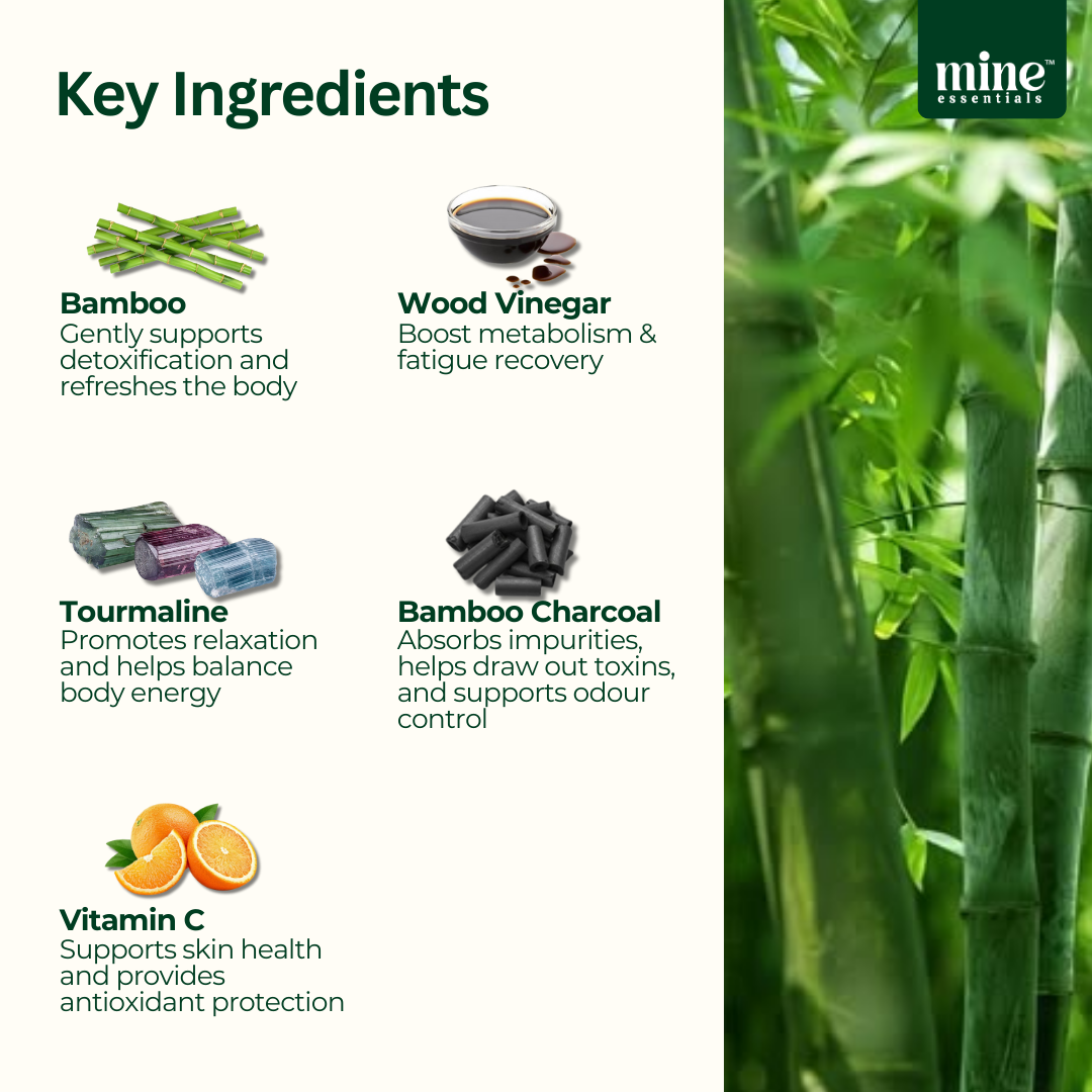 Detox Foot Patch - Bamboo Vinegar 50 Pcs