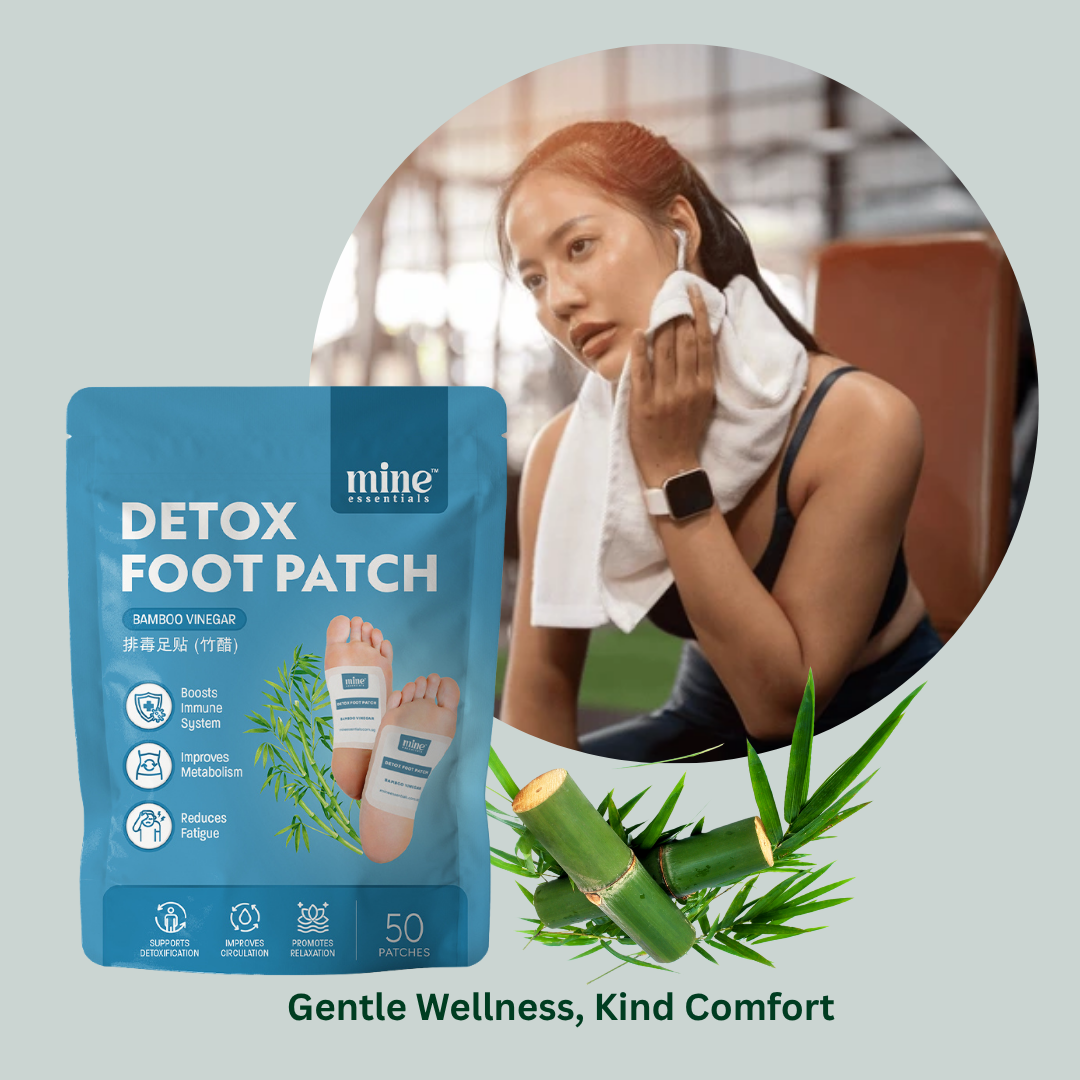 Detox Foot Patch - Bamboo Vinegar 50 Pcs