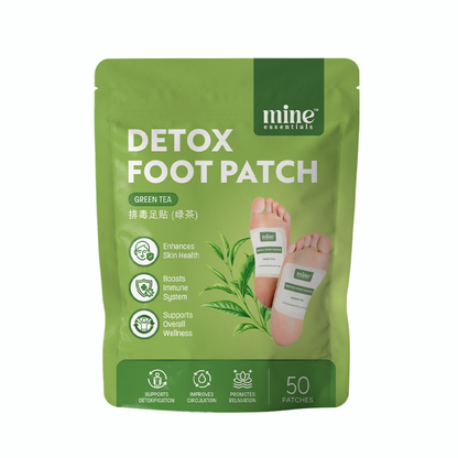 Detox Foot Patch - Green Tea 50 Pcs