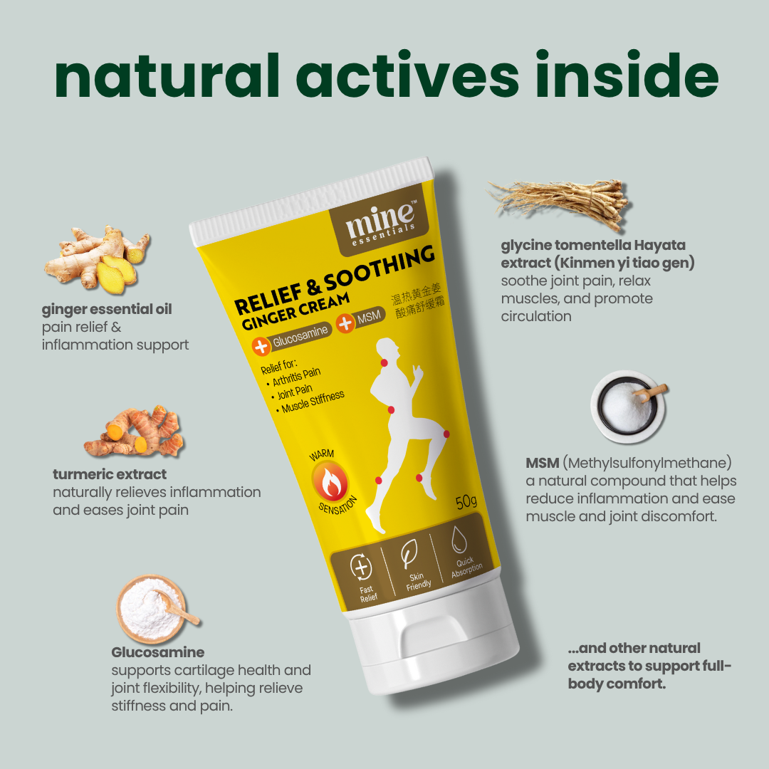 Relief & Soothing Ginger Cream 50ml