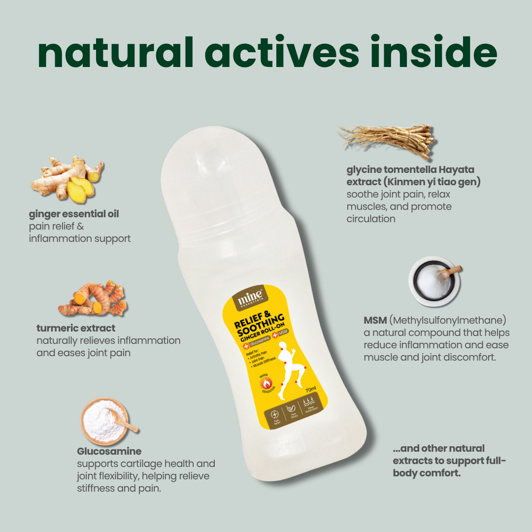Relief & Soothing Ginger Roll-On 70ml