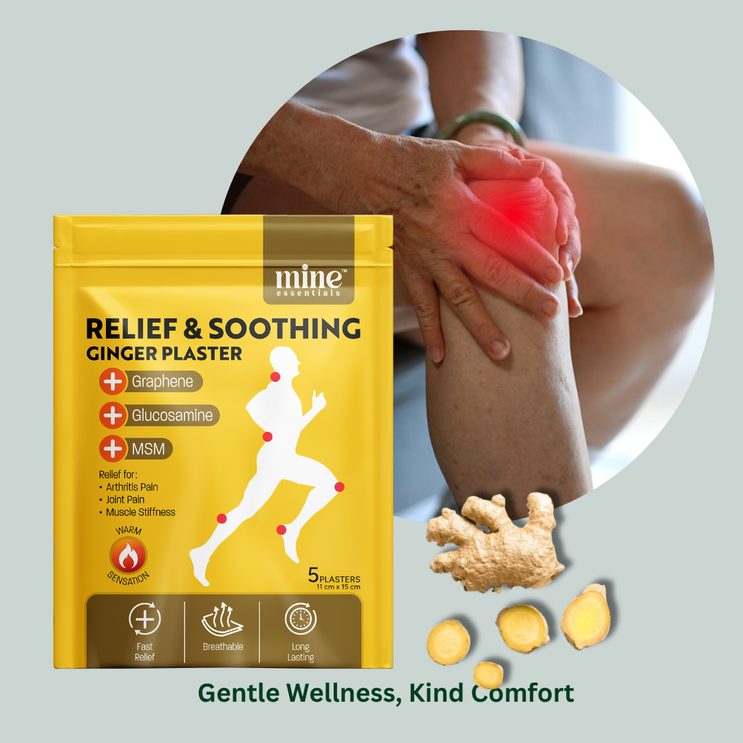 Relief & Soothing Ginger Plaster 5 pcs