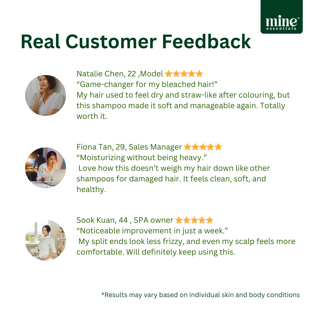 Shampoo - For Normal to Dry Hair 500ml - Strengthens & repairs damaged hair | Restore softness & smoothness | hydration