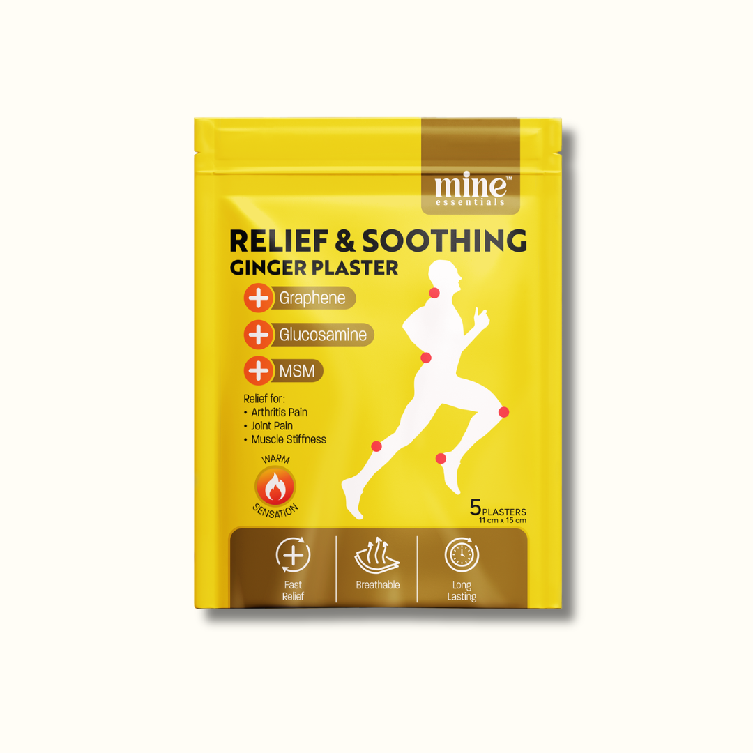 warm ginger pain relief plaster Singapore